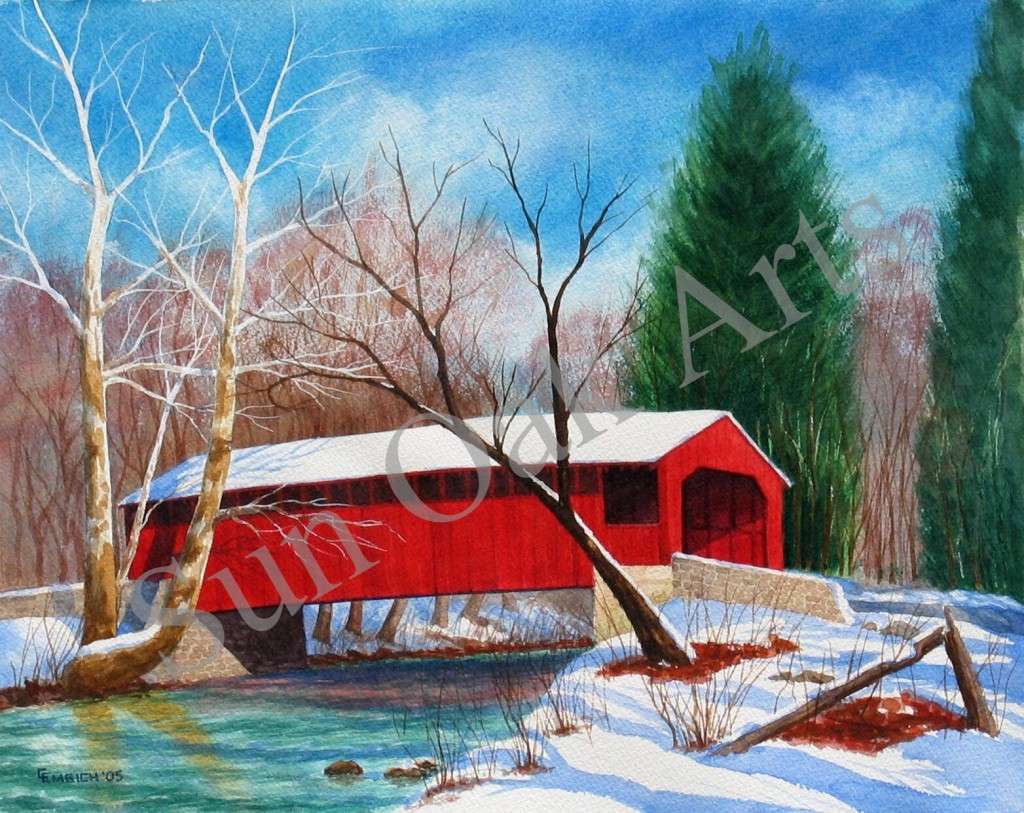 Covered Bridge at Little Gap